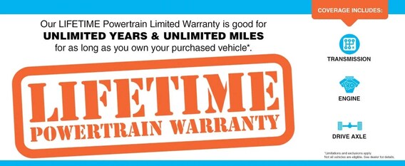 Lifetime Powertrain Warranty