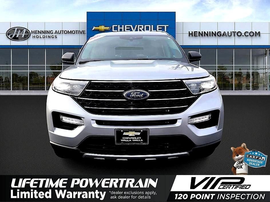 Used 2022 Ford Explorer XLT with VIN 1FMSK8DH5NGA51490 for sale in Ellensburg, WA