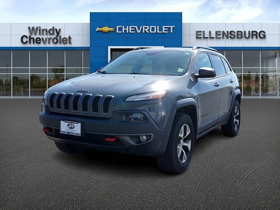 Used 2014 Jeep Cherokee Trailhawk with VIN 1C4PJMBS7EW201626 for sale in Ellensburg, WA