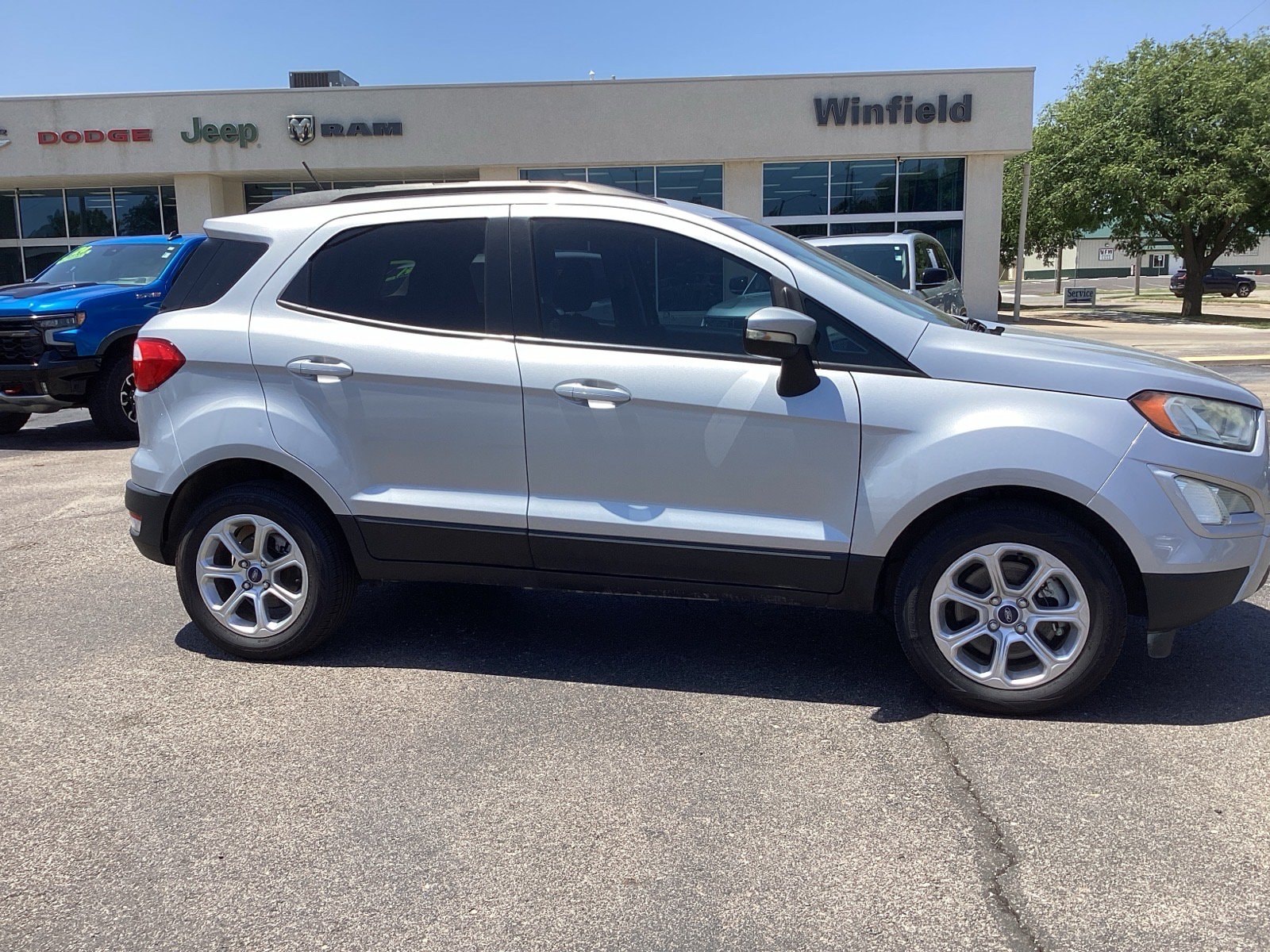 Used 2020 Ford Ecosport SE with VIN MAJ3S2GE3LC324881 for sale in Winfield, KS