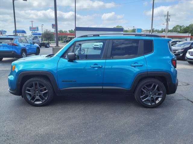 Used 2021 Jeep Renegade 80TH Edition with VIN ZACNJCBBXMPM57527 for sale in Winfield, KS