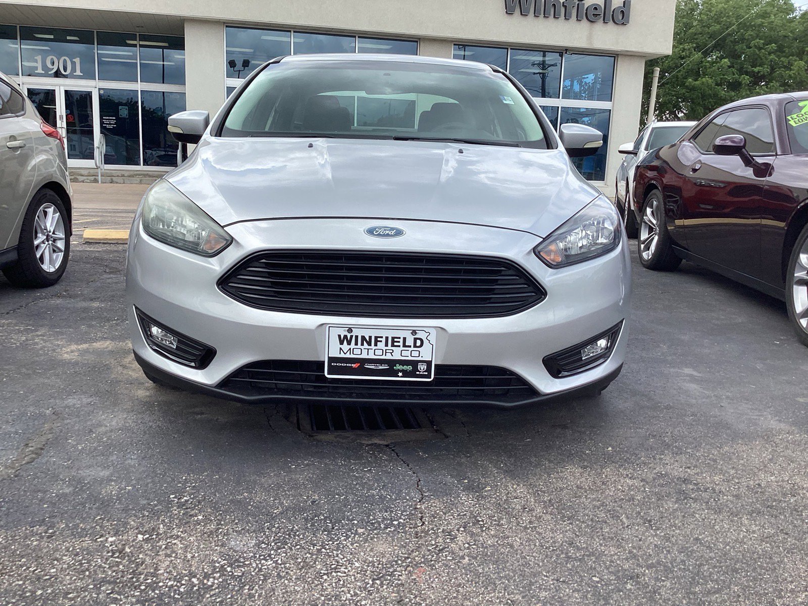 Used 2017 Ford Focus SE with VIN 1FADP3FE7HL290299 for sale in Winfield, KS