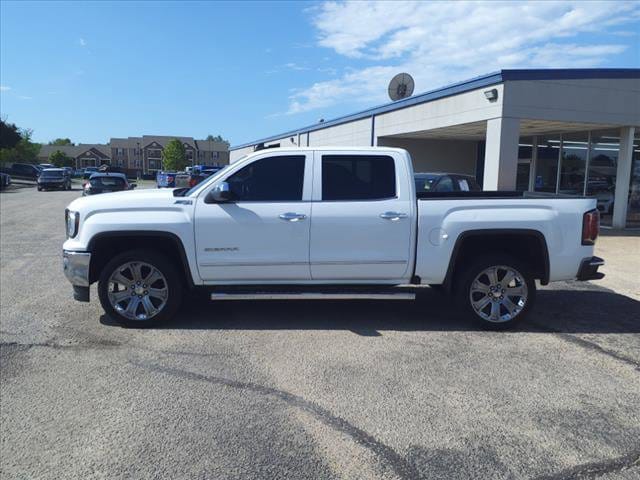 Used 2018 GMC Sierra 1500 SLT with VIN 3GTU2NEC4JG561021 for sale in Winfield, KS