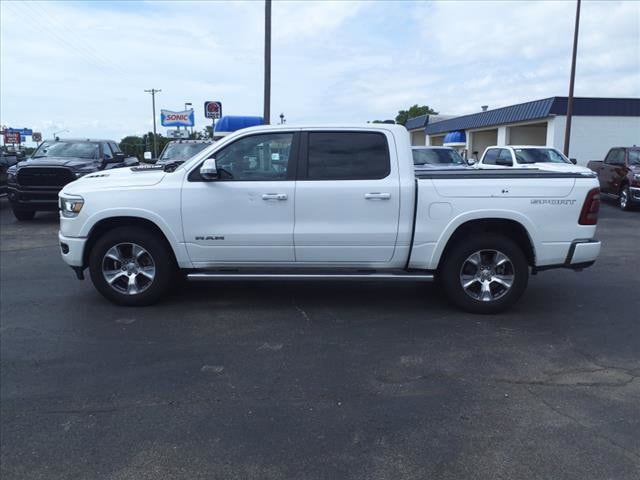 Used 2022 RAM Ram 1500 Pickup Laramie with VIN 1C6SRFJT2NN166760 for sale in Winfield, KS