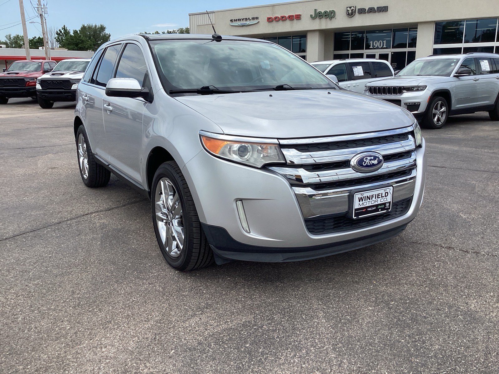 Used 2013 Ford Edge Limited with VIN 2FMDK3KC5DBA51952 for sale in Winfield, KS