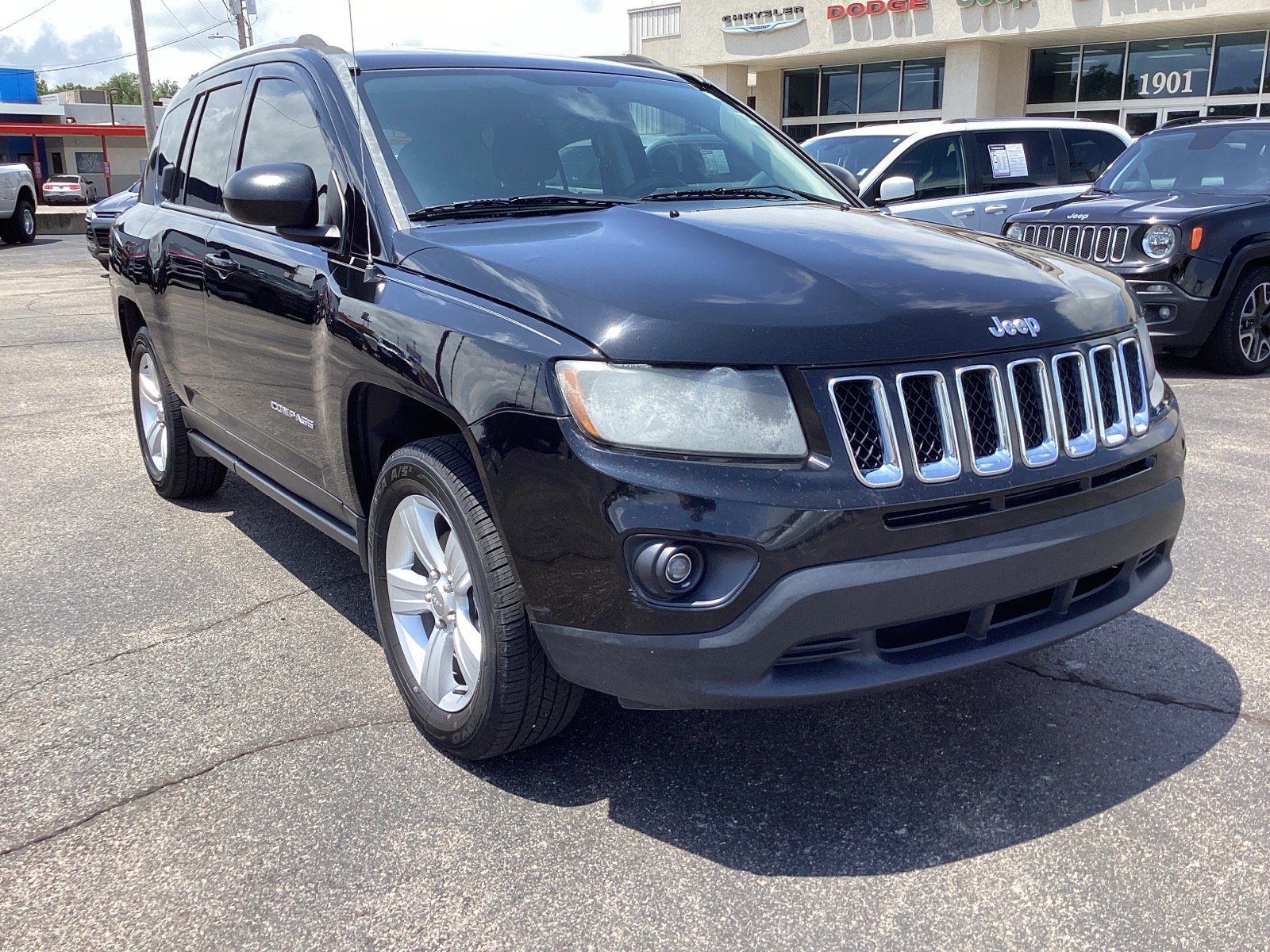 Used 2015 Jeep Compass Sport with VIN 1C4NJCBB4FD203610 for sale in Winfield, KS