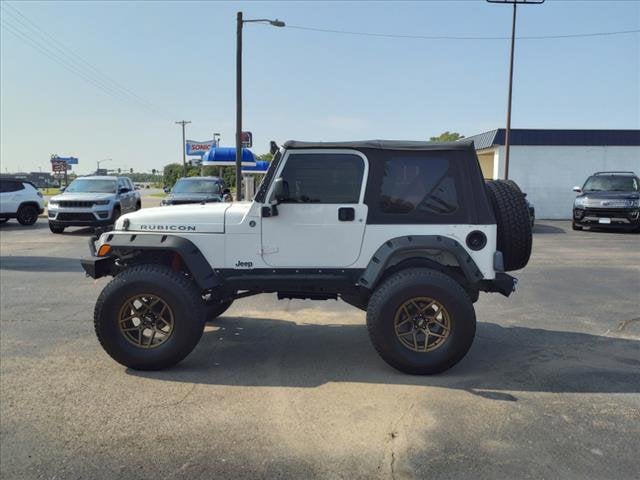 Used 2003 Jeep Wrangler RUBICON with VIN 1J4FA69S23P324250 for sale in Winfield, KS