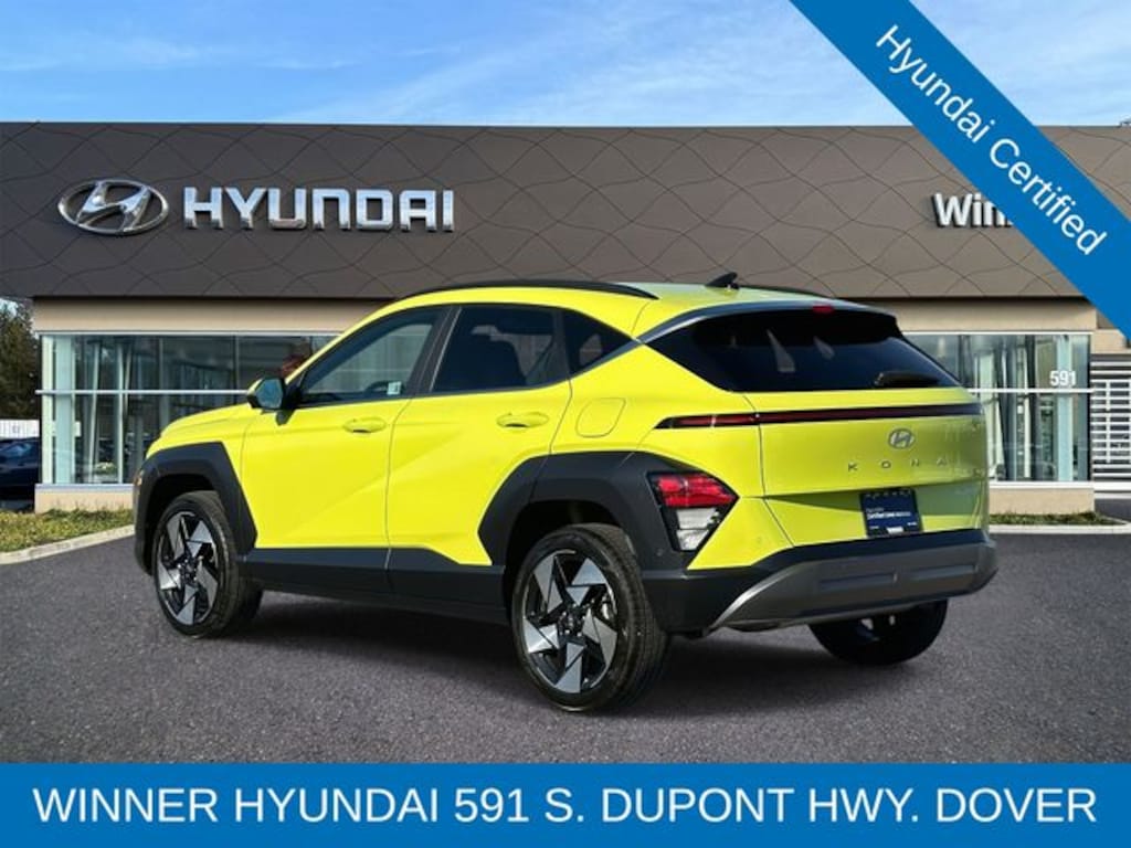 Certified 2024 Hyundai Kona Limited SUV