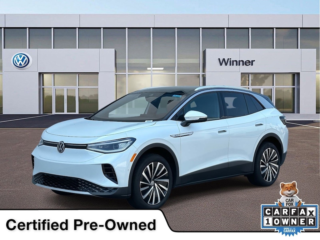 Certified 2023 Volkswagen ID.4 Pro S Plus Pro S Plus AWD w/SK On Battery & VW Sound