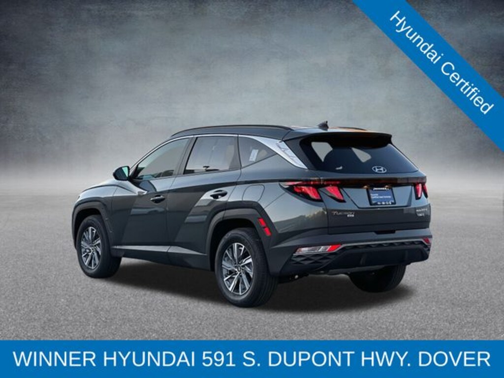 Certified 2024 Hyundai Tucson Hybrid Blue SUV