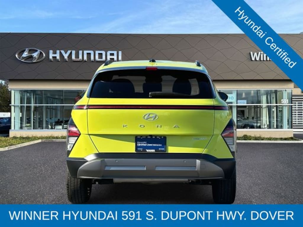 Certified 2024 Hyundai Kona Limited SUV