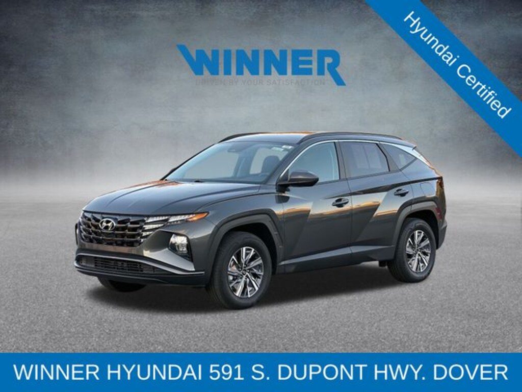 Certified 2024 Hyundai Tucson Hybrid Blue SUV