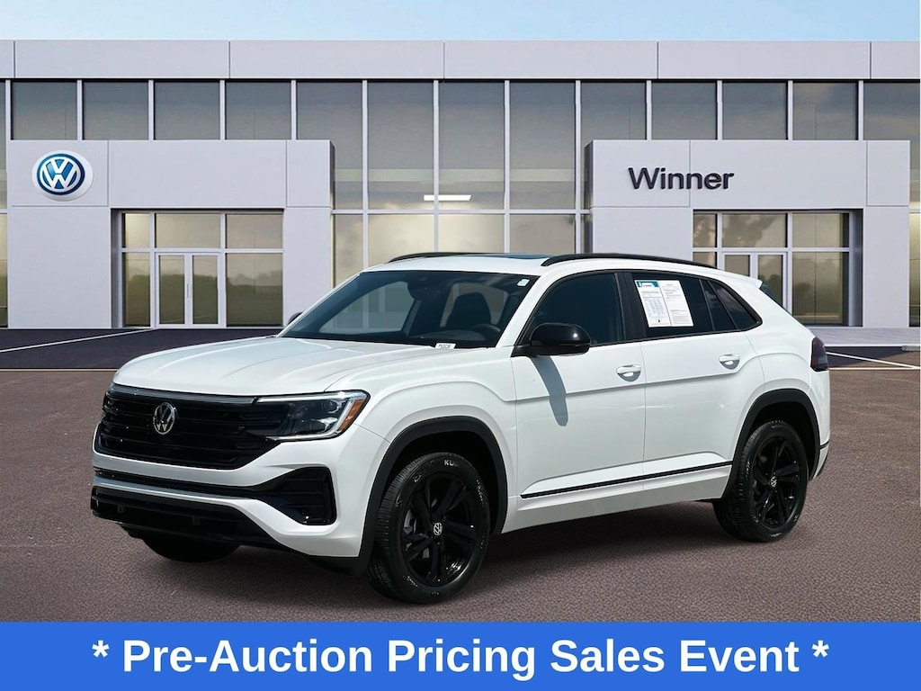 Used 2025 Volkswagen Atlas Cross Sport 2.0T SEL R-Line Black 2.0T SEL R-Line Black 4MOTION