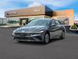New 2025 Hyundai Elantra Hybrid Blue Sedan