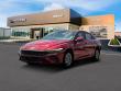 New 2025 Hyundai Elantra Hybrid Blue Sedan