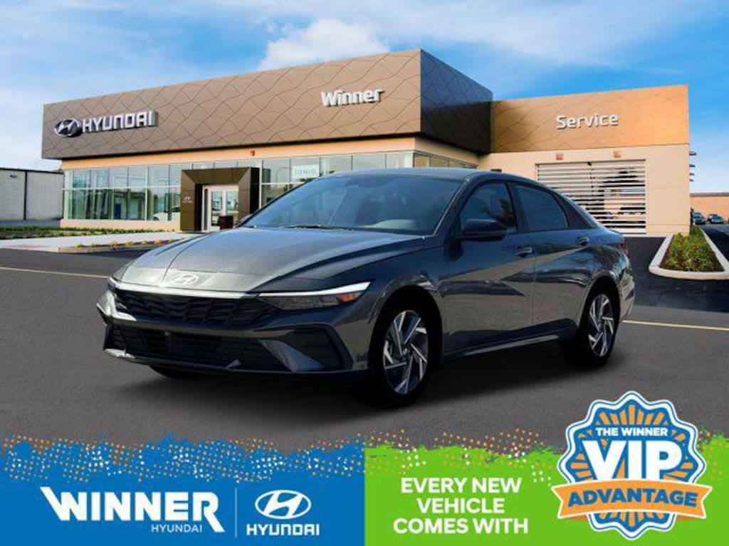 New 2025 Hyundai Elantra Hybrid SEL Sport Sedan