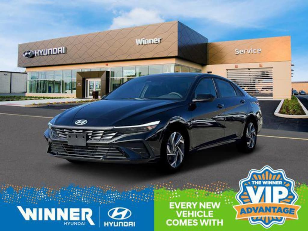 New 2025 Hyundai Elantra Hybrid SEL Sport Sedan