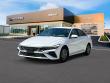 New 2025 Hyundai Elantra Hybrid Blue Sedan