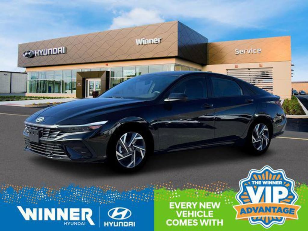 New 2025 Hyundai Elantra Hybrid SEL Sport Sedan