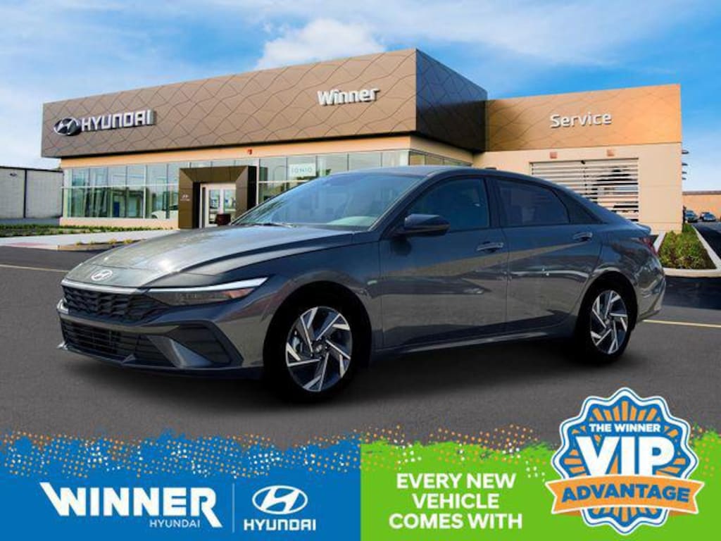 New 2025 Hyundai Elantra Hybrid SEL Sport Sedan