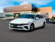 New 2025 Hyundai Elantra Hybrid Blue Sedan