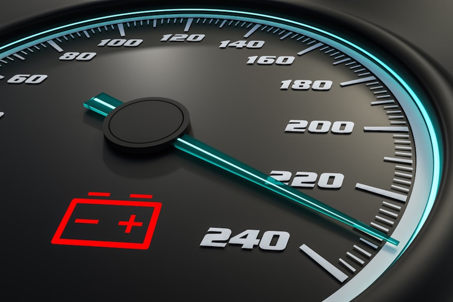 Battery Dashboard Light