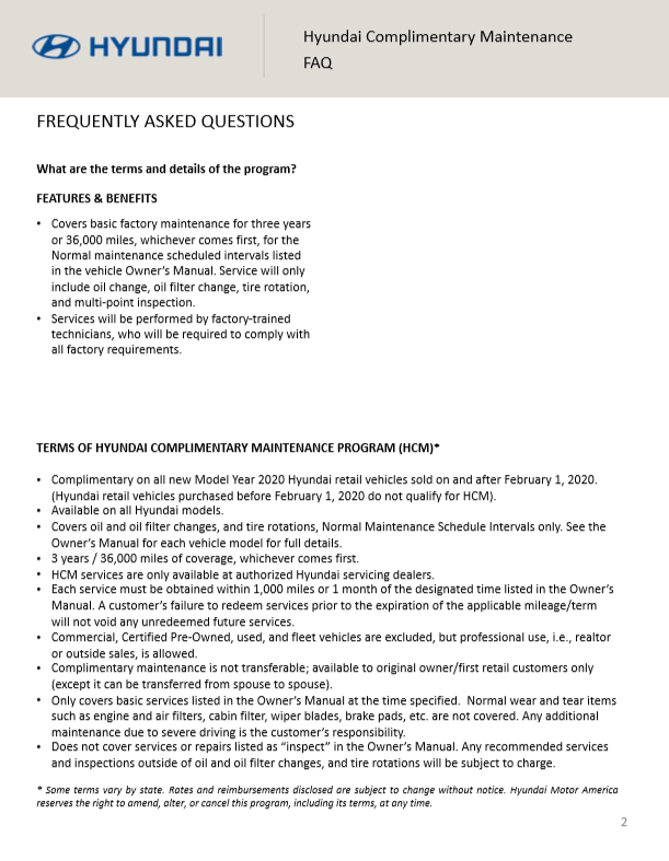 Hyundai Service Coupons Service near DE