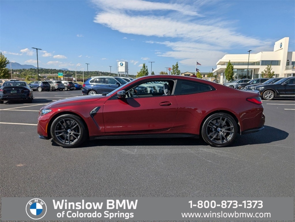 Used 2022 BMW M4 Coupe Base with VIN WBS53AZ08NCK77631 for sale in Colorado Springs, CO