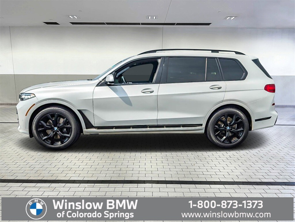 Certified 2021 BMW X7 40i with VIN 5UXCW2C02M9E98580 for sale in Colorado Springs, CO