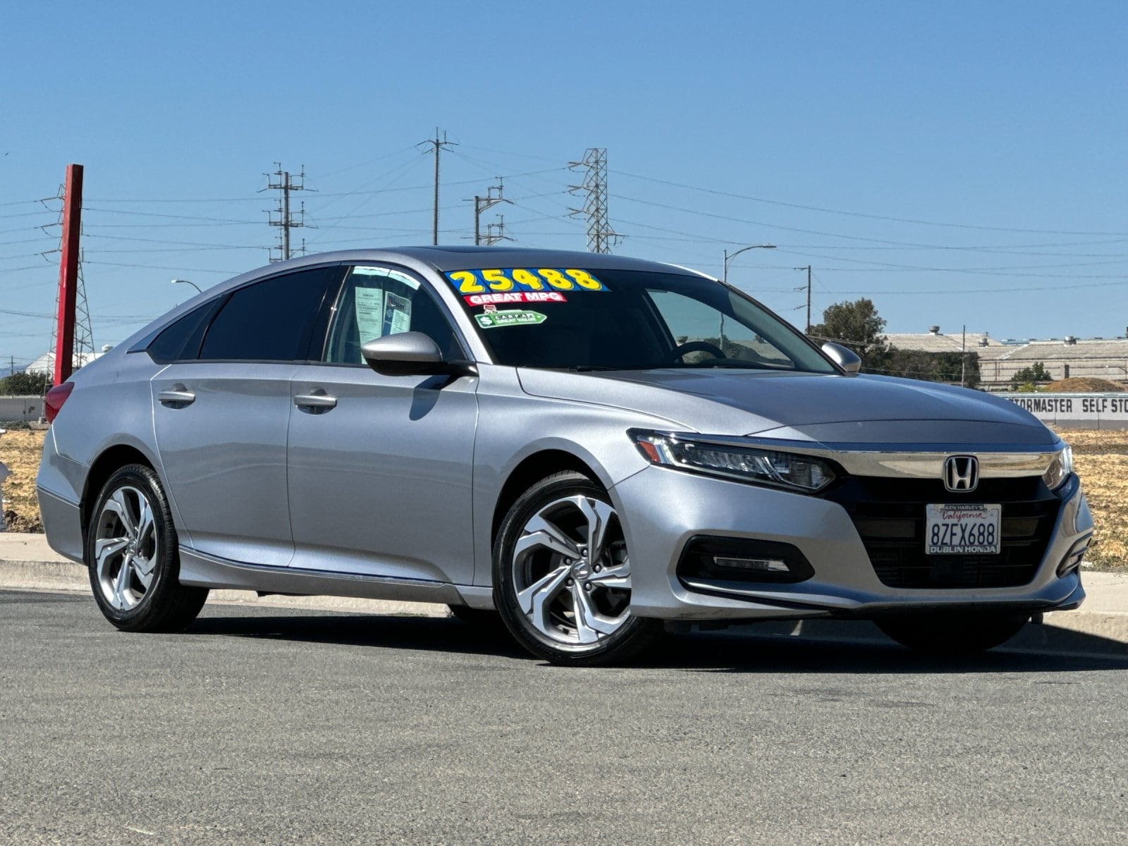 Used 2018 Honda Accord EX with VIN 1HGCV1F46JA251939 for sale in Pittsburg, CA