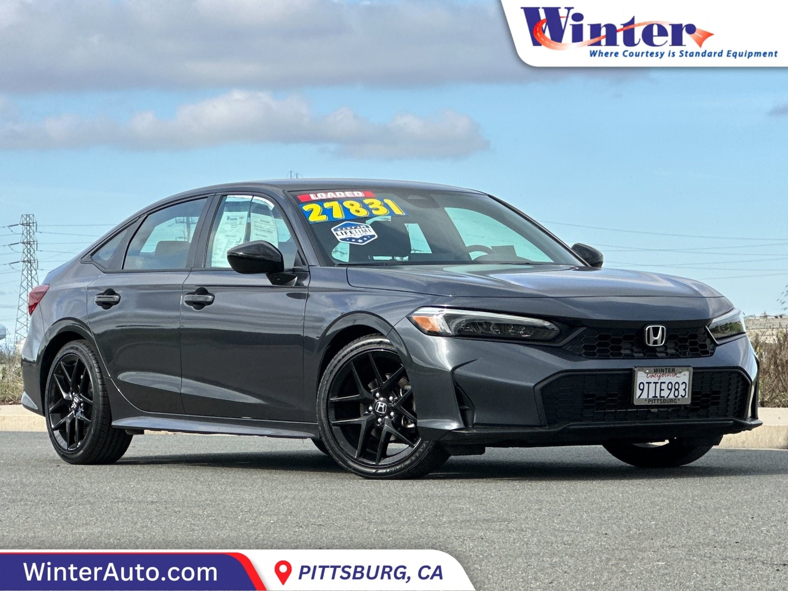 2025 Honda Civic Sport