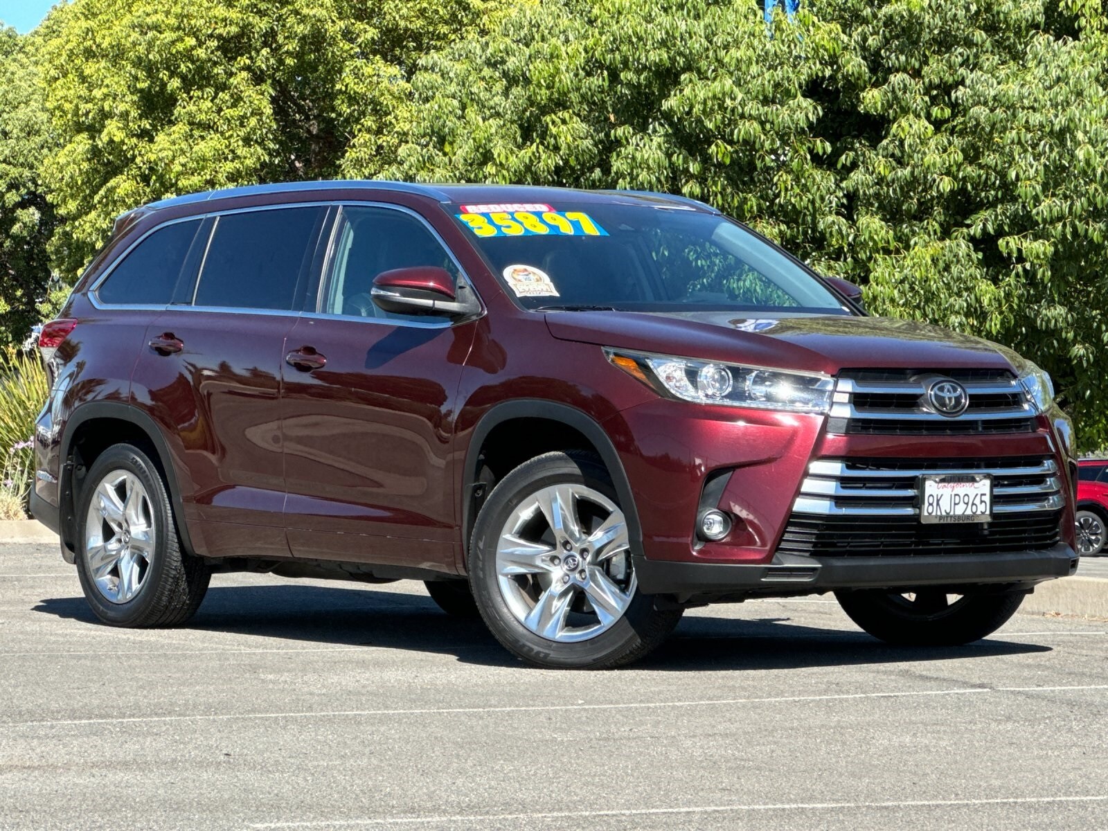 Used 2019 Toyota Highlander Limited with VIN 5TDDZRFH5KS993391 for sale in Pittsburg, CA