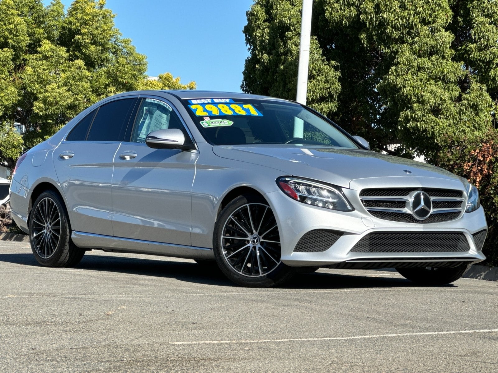 Used 2021 Mercedes-Benz C-Class Sedan C300 with VIN W1KWF8DB3MR621100 for sale in Pittsburg, CA