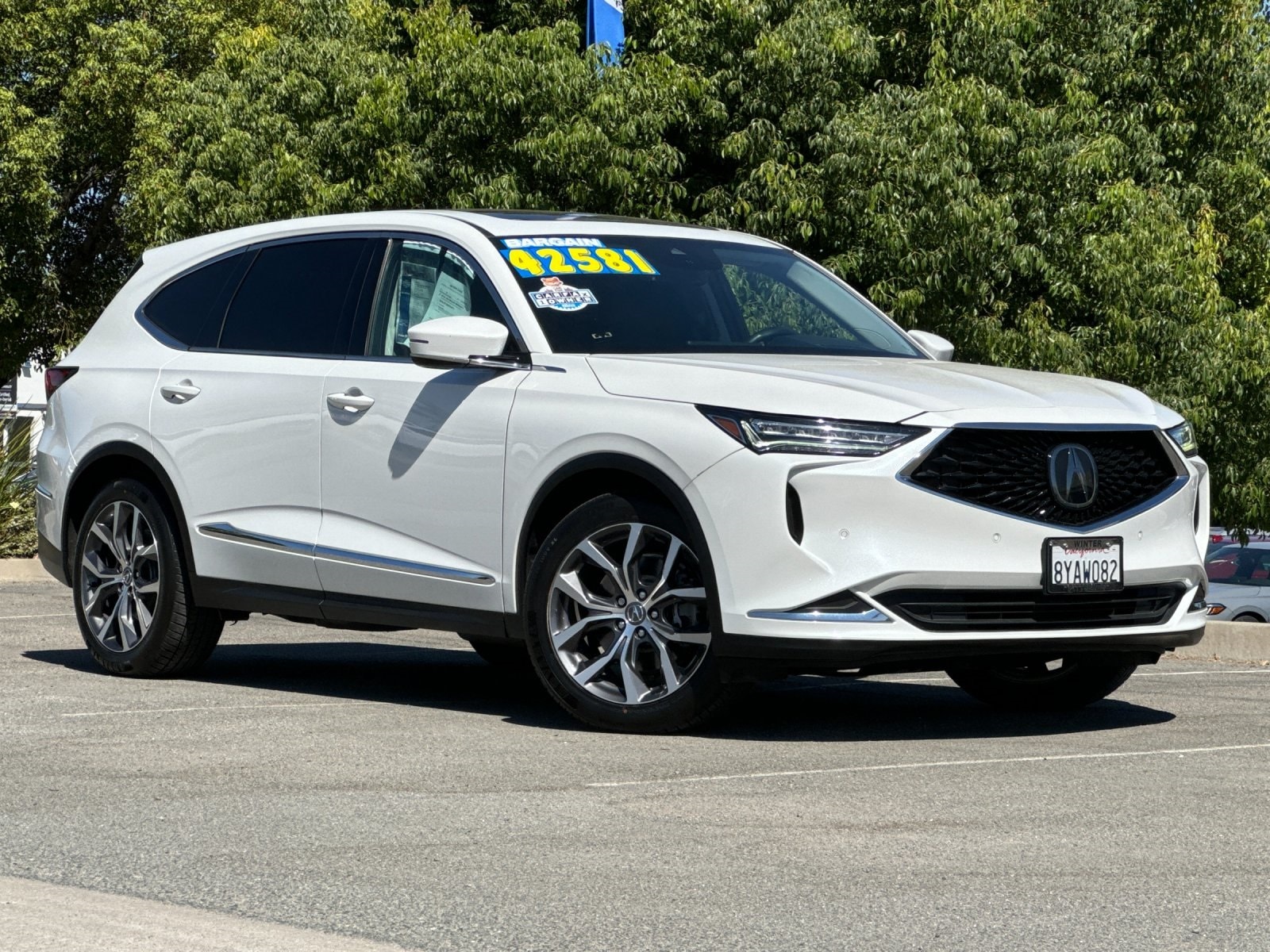 Used 2022 Acura MDX Technology Package with VIN 5J8YD9H48NL005845 for sale in Pittsburg, CA