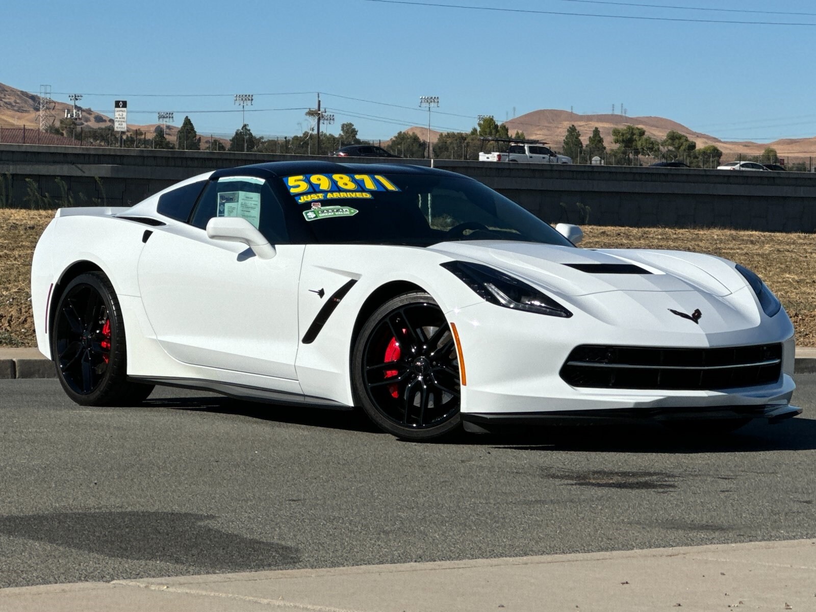 Used 2017 Chevrolet Corvette 3LT with VIN 1G1YM2D72H5105933 for sale in Pittsburg, CA