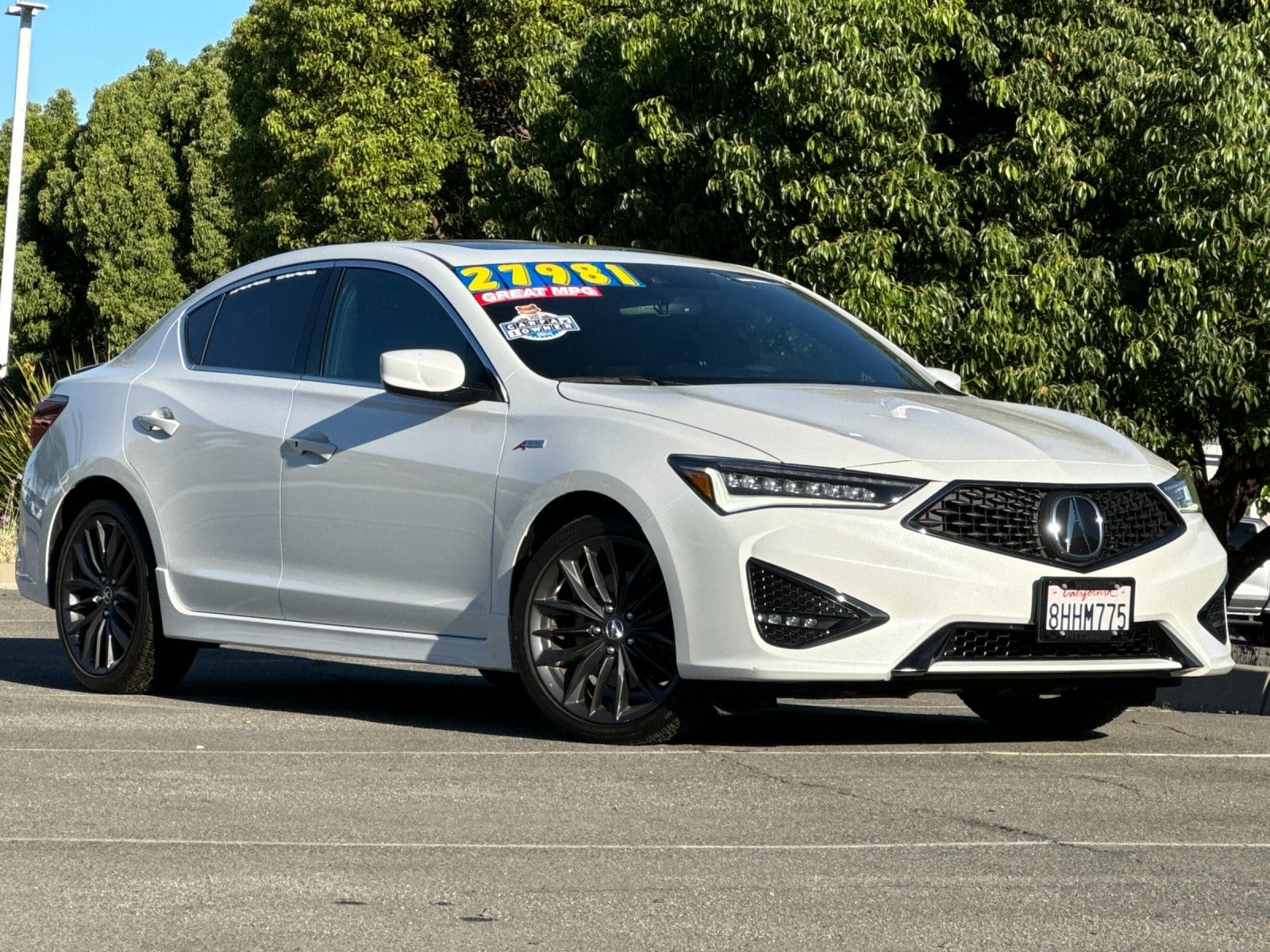 Used 2019 Acura ILX Premium with VIN 19UDE2F81KA001944 for sale in Pittsburg, CA