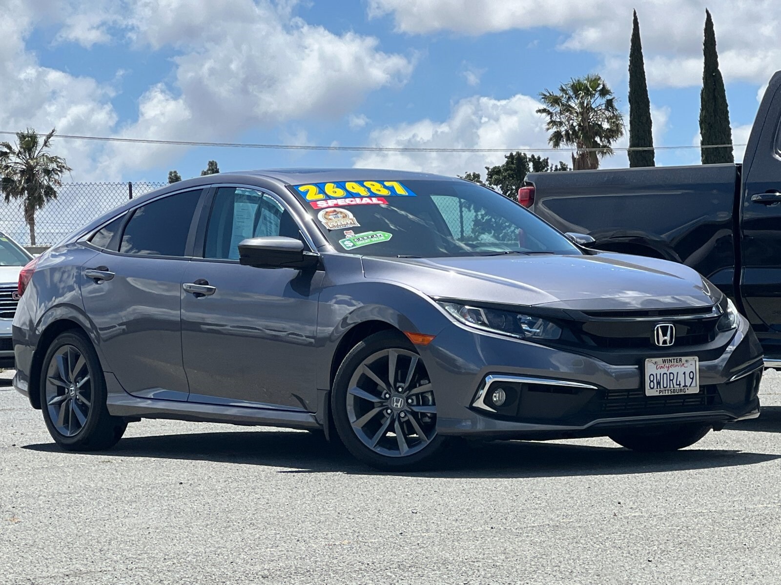2021 Honda Civic EX photo 2