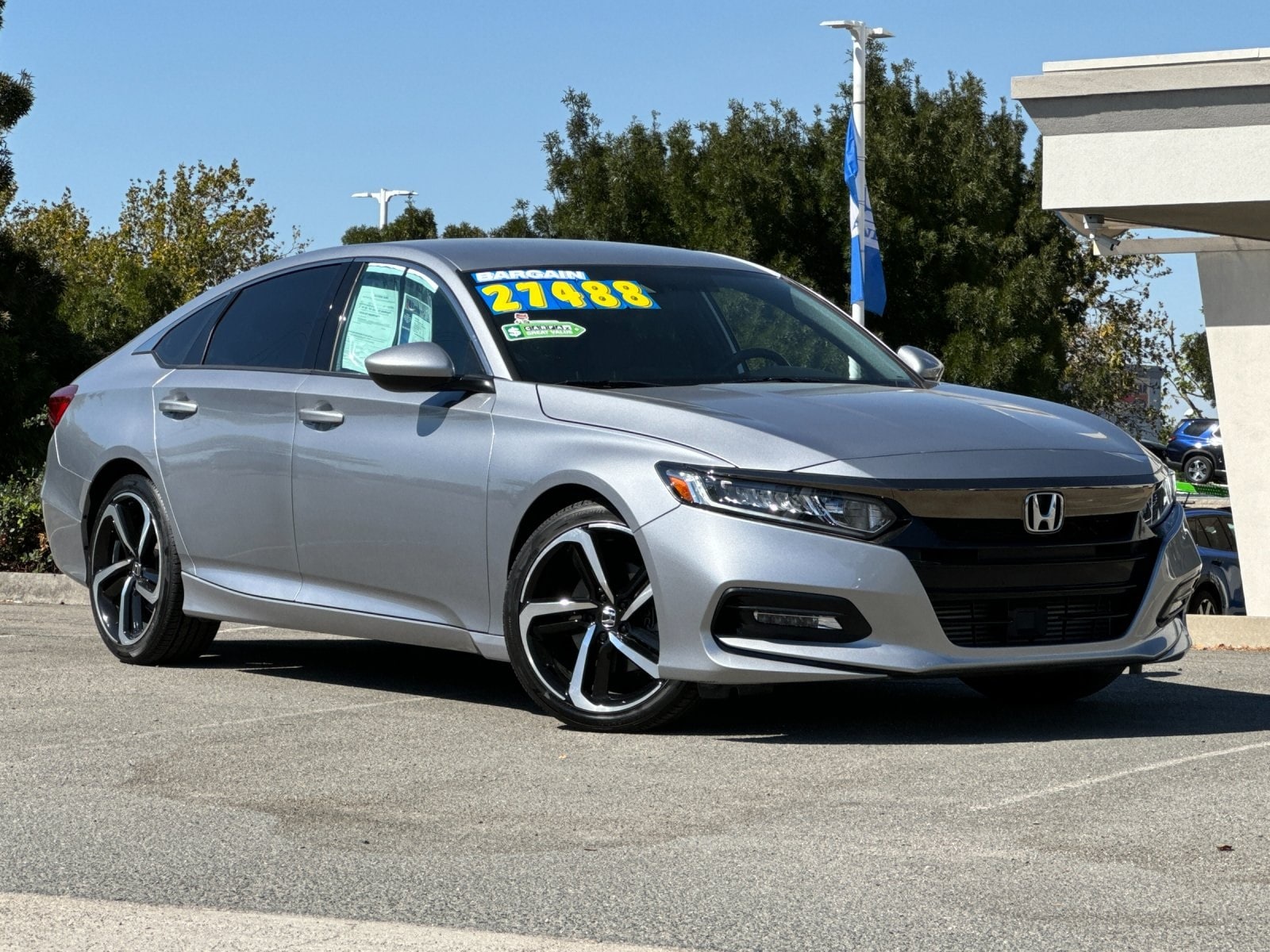 Used 2019 Honda Accord Sport with VIN 1HGCV1F3XKA068617 for sale in Pittsburg, CA