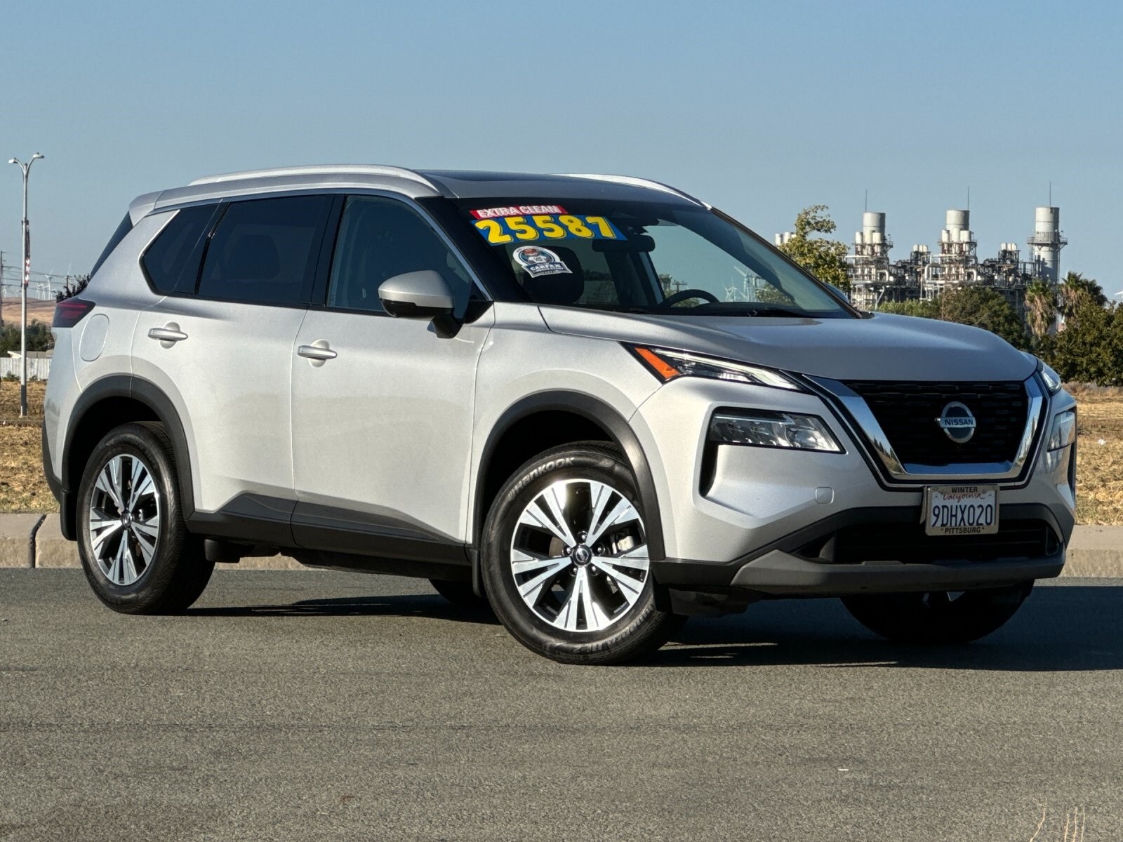 Used 2021 Nissan Rogue SV with VIN 5N1AT3BB8MC705852 for sale in Pittsburg, CA