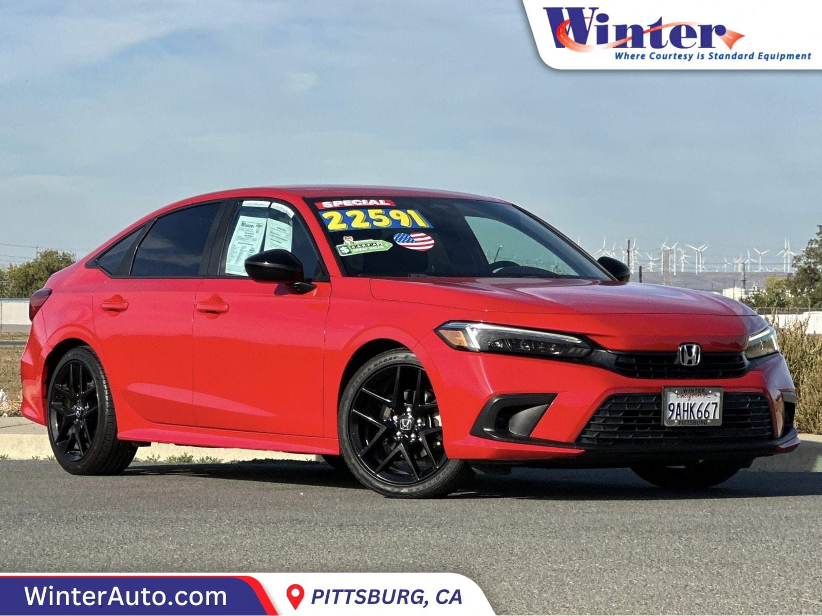 2022 Honda Civic Sport