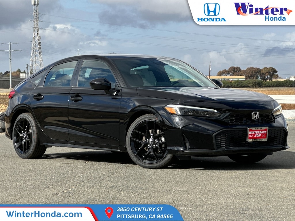 New 2025 Honda Civic Sport Hatchback