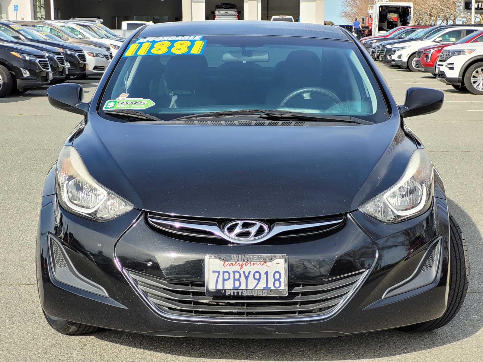 Used 2016 Hyundai Elantra SE with VIN 5NPDH4AE7GH746549 for sale in Pittsburg, CA