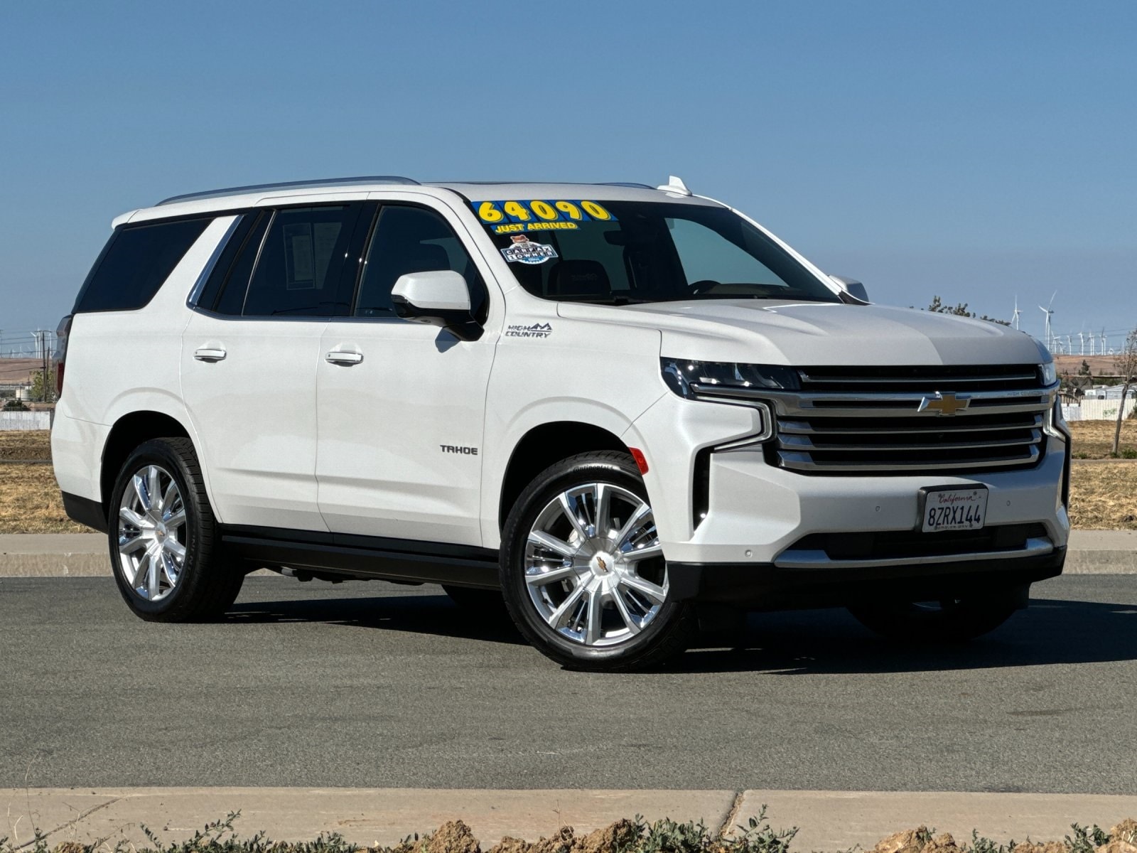 Used 2022 Chevrolet Tahoe High Country with VIN 1GNSKTKL8NR179989 for sale in Pittsburg, CA