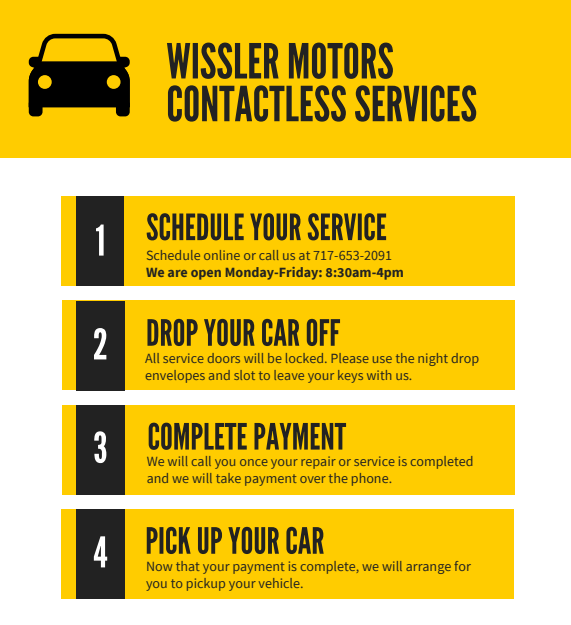 Wissler Motors Service Center Auto Service &amp; Repair