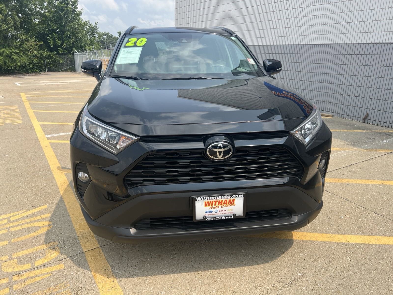 Used 2020 Toyota RAV4 XLE Premium with VIN 2T3A1RFVXLC128918 for sale in Cedar Falls, IA