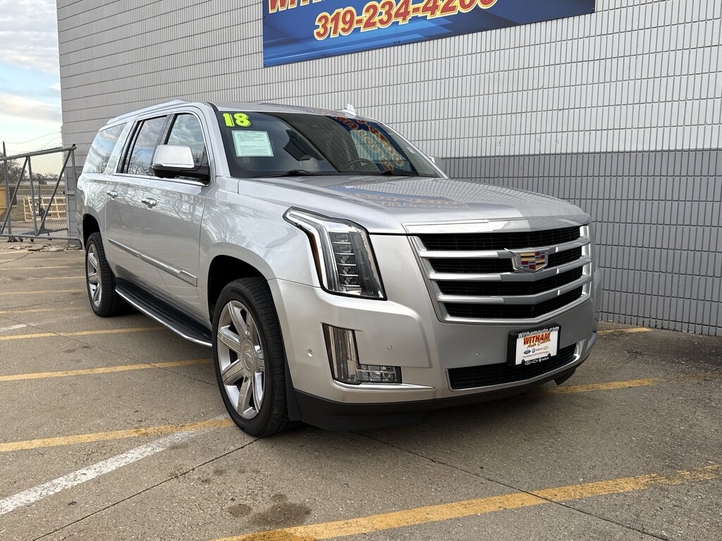 Used 2018 CADILLAC Escalade ESV Luxury SUV