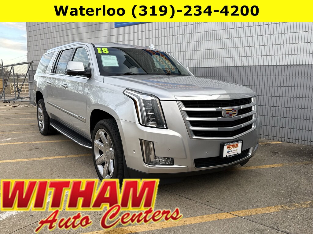 Used 2018 CADILLAC Escalade ESV Luxury SUV