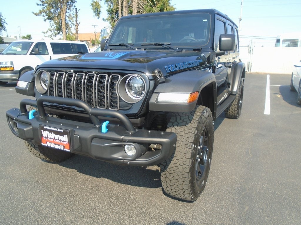 Used 2023 Jeep Wrangler 4xe Rubicon 4XE 20th Anniversary with VIN 1C4JJXR69PW696849 for sale in Salem, OR