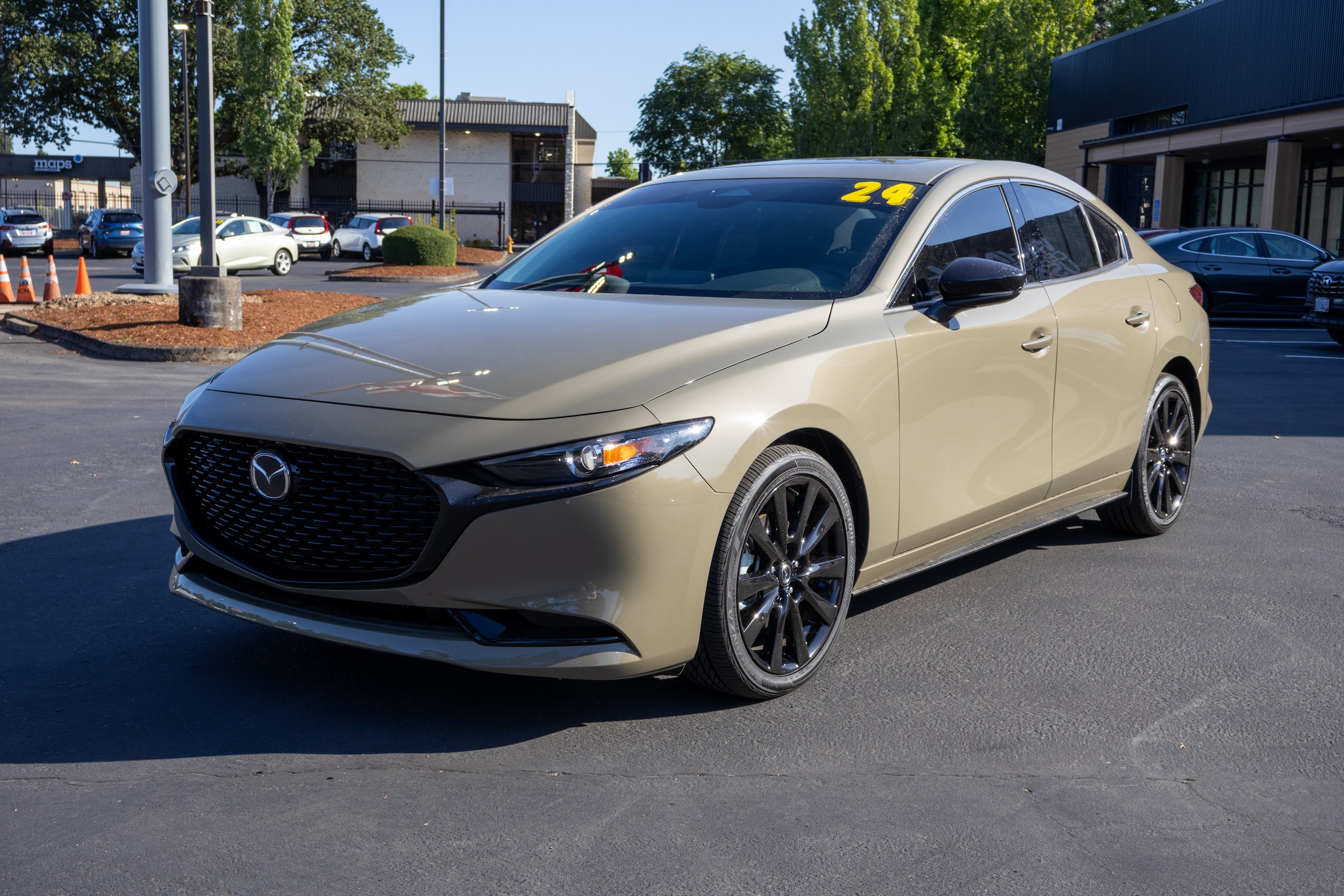 Used 2024 Mazda Mazda3 Carbon Turbo with VIN 3MZBPBXY1RM406467 for sale in Salem, OR