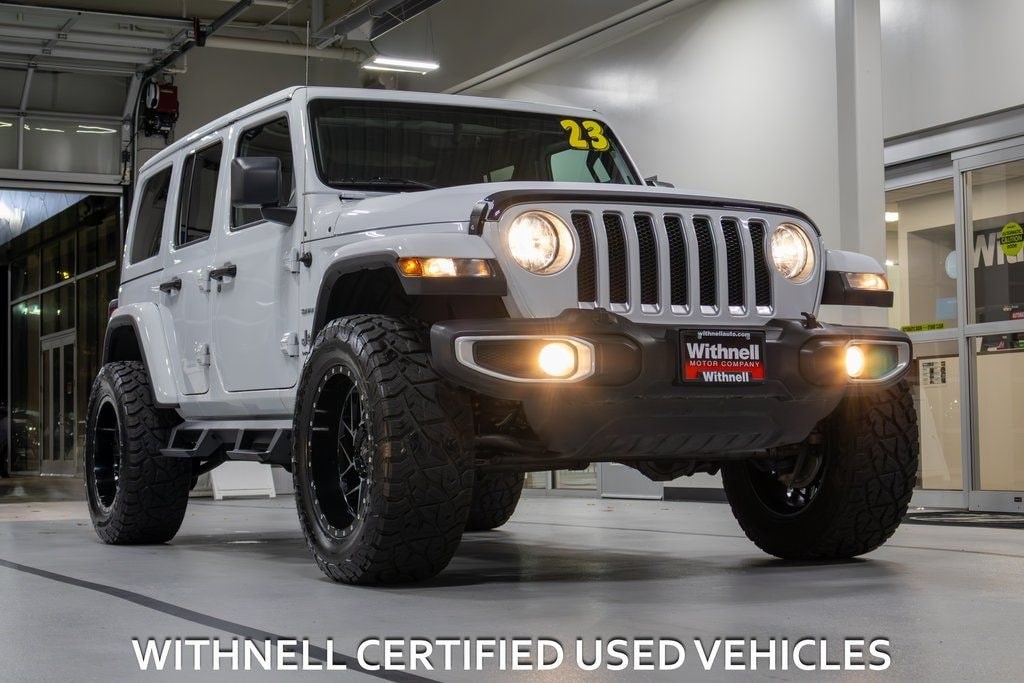 Used 2023 Jeep Wrangler Sahara SUV
